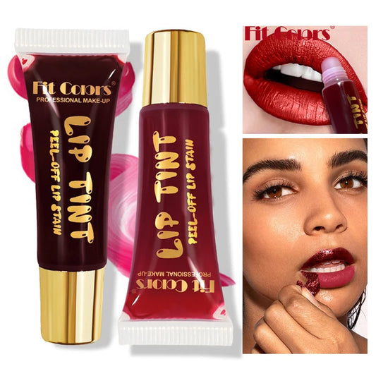 Ssxy Peel Off Lip Gloss Waterproof Long Lasting Tear-Off Liquid Lipstick Matte Lipgloss Makeup Tattoo Mask Lip Gloss Cosmetics
