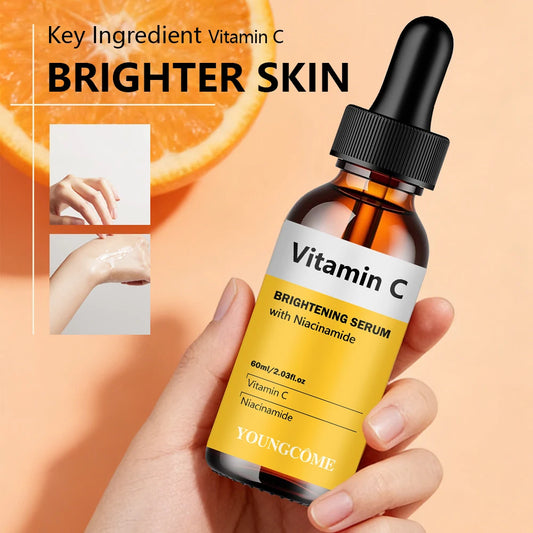 YOUNGCOME Vitamin C Serum with Niacinamide, Brighten skin Face Serum, Even Skin Tone Serum for Glowing Skin 40/60ml