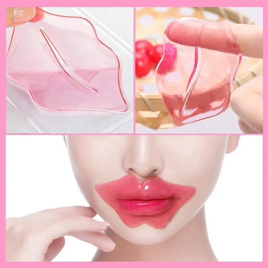 30pcs Crystal Collagen Lip Mask Moisturizing Lip Patches Beauty Lips Plumper Hydrating Beauty Lips Masks Skin Care Cosmetics