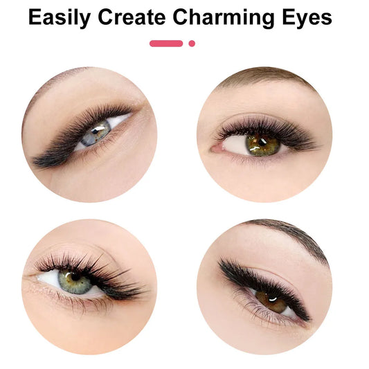 60pcs 30D C/D/L Curl Cluster Eyelash Extension Foxy Eyes Cat Look Natural Individual Eyelashes Bunches Makeup Tool Lashes Cilia