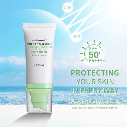 SPF50 Sunscreen Centella Lotion Korea Facial Long-Lasting Sun Protection Non-Greasy Sun Block Prevent Sunburn Face Skin Care