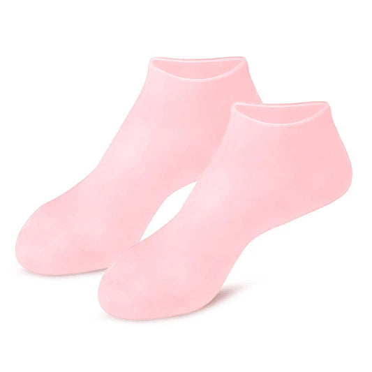 1pair Feet Care Long/short Gel Socks Gloves Moisturizing Silicone Socks Foot SkinCare Hand Protectors Anti Cracking Spa Home Use