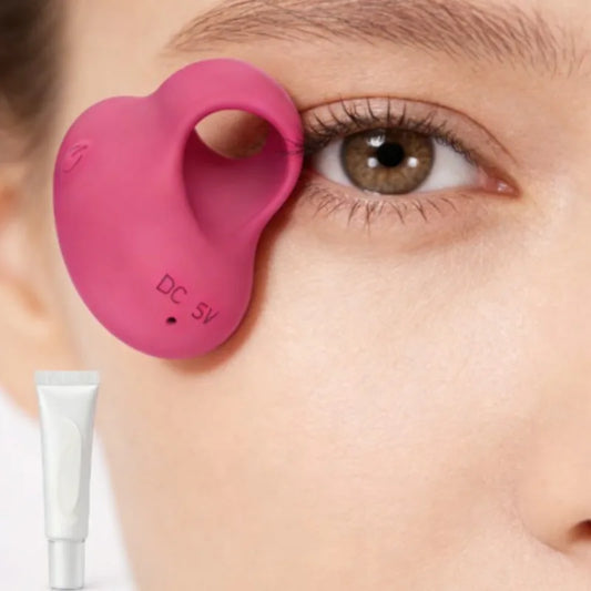 Pocket Mini Ring Face and Eye Massager Portable USB Charging Waterproof Face Eyes Body Relieve Fatigue Facial Skin Care Tools