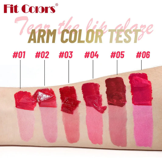 Ssxy Peel Off Lip Gloss Waterproof Long Lasting Tear-Off Liquid Lipstick Matte Lipgloss Makeup Tattoo Mask Lip Gloss Cosmetics