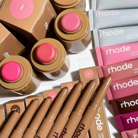 Pocket Blush Stick Lip Gloss And Cheek Hydrating Stick Natural Rouge Powder Blush Cream Lipstick Cheek Easy To Apply Color
