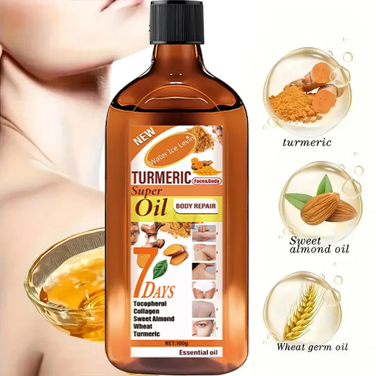 Ginger Essential Oil Massage Oil, Gentle and Non-Greasy, Suitable for All Genders, Contains Camellia Oil and Almond Oil, Perfect for Massage, Bathing, Body and Hair Care
