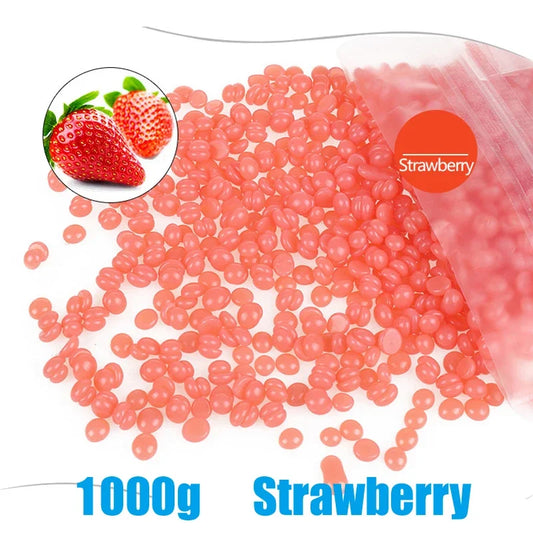 Hot Wax Hair Removal Beads 1000g/200g/50g for Wax Heater Painless Depilatory Waxing Body Hair Removal Beans