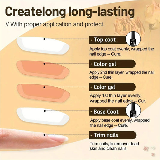 TARTU 12pcs 8ml Cat Eye Gel Nail Polish Set, Nude Pink Red brown Glitter Gel Polish Kit, Soak Off Uv/Led, Nail Art DIY At Home