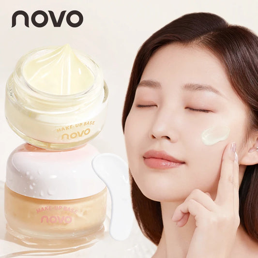 Hydrating Facial Primer Cream,Long-Lasting Smooth Base And Brightening, Non-Greasy,  Gentle & Oil Control Concealer