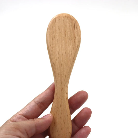 Hot Sales Safety Good Quality Natural Wool Beech Wooden Comb Kids Baby Hair Brush