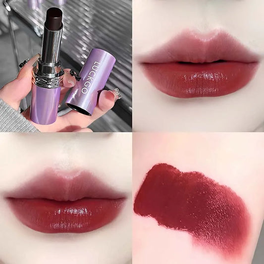 Color Change Lipstick Black Transparent Moisturizer Mirror Water Lipstick Non-stick Cup Waterproof Glossy Satin Lip Glaze Makeup