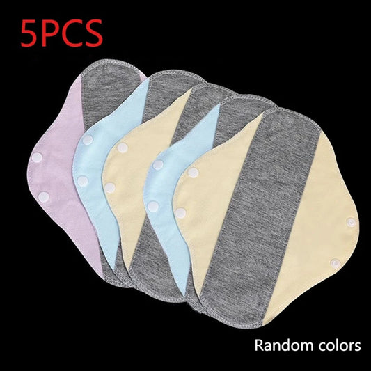 3/5Pcs Set Reusable Adult Diaper Cotton Washable Panties Panty Liners Feminine Hygiene Pad Period Elderly Prevent Urine Leakage