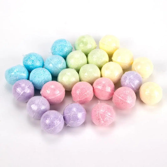 5Pcs Organic Bath Bombs Natural Mini Handmade Bathing Foot Spa Bomb Rich Essential Oils Moisturizing Dry Skin Relaxing Scents