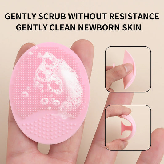 Wash a face to brush,1pcs	Silicone Cute Sucker mini Cleansing	cleaning brush for Face Washing