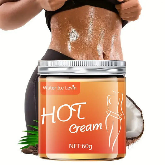 Full Body Fitness Massage Cream, Hot Compress to Tighten Abdominal Muscles