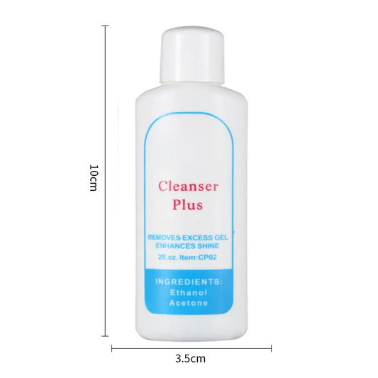 1 PC Gel Polish Remover Cleanser Plus Finger Nail tip Cleaning Liquid 60ml Nail art Cleaner