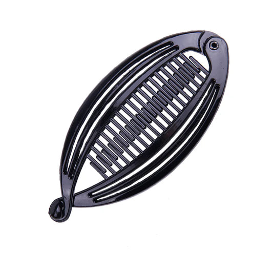New Fashion Banana Clip Set - Fish Clip for Coiled Hair, Inserted Comb, Side Comb. Women's Stylish Headdress