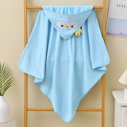 Children's Coral Fleece Bath Towel, Multi-Purpose Large Bath Towel, Newborn Baby Wrap, Beach Towel, Baby Hooded Bath Towel, Bath Towel for Older Children, Swimming, Soft Quick-Drying Towel, Suitable for Both Boys and Girls