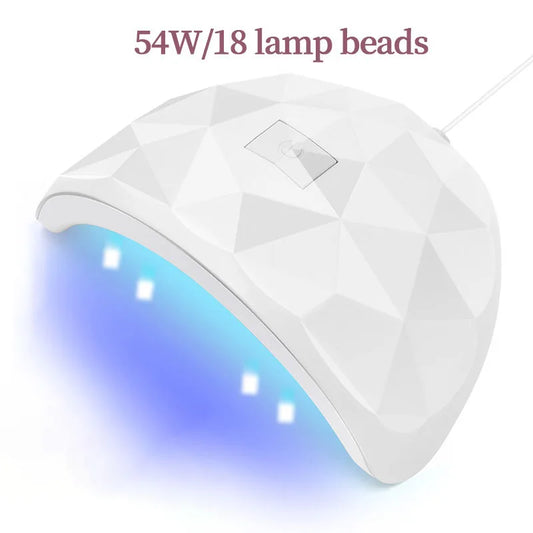 LINMANDA 54W UV LED Lamp Nail Dryer Curing Gel Nail Polish 18pcs Leds Lamp With USB Smart Timer Sun Light Nail Art Tools
