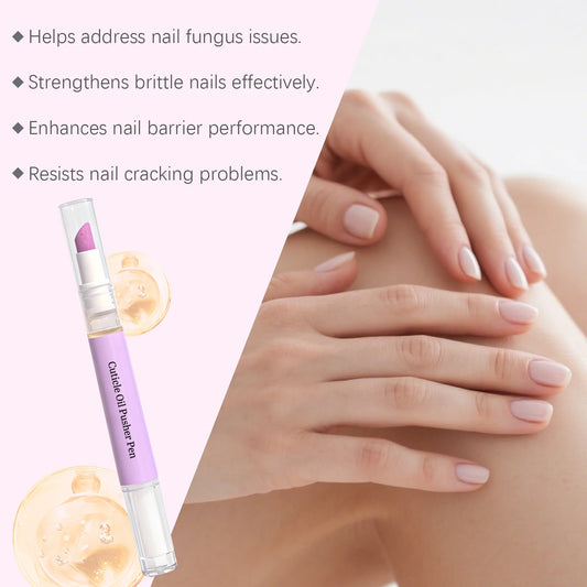 Nail Cuticle Oil Pen Lavender Fragrance Professional Cuticle Pusher Nourishing Nail Oil Cuticle Remover Nail Nutrition Oil Pen