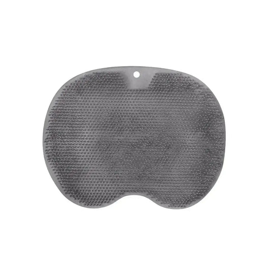 Shower Foot Scrubber Mat with Suction Cups, Non-Slip Exfoliating Foot Cleaner for Shower & Bath, Multi-Use Back Massager Pad