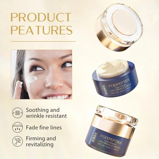 Peptide Firming Cream Facial Hydrating Moisturizing Moisturizer Anti Aging Face Cream Whitening Creams