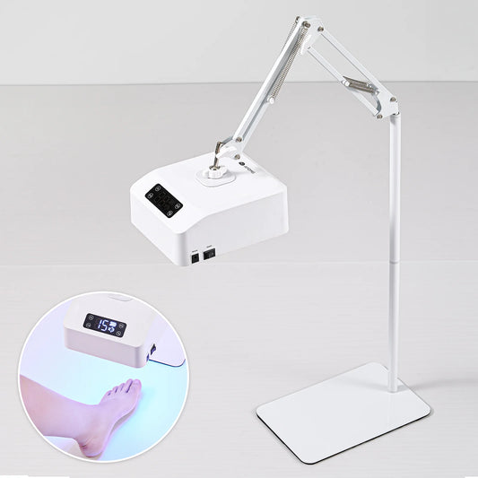 35W UV LED Nail Lamp Rechargeable Wireless LED Foot Curing Light for Manicure Gel Drying Light Beauty Nail Art Pedicure UV Lamp