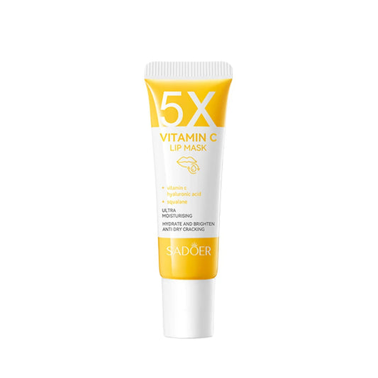 Vitamin C Lip Mask,Pink Tender Moisturizing Nourishing And Hydrating Lip Balm 10gx1pc