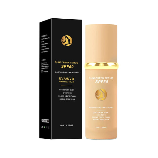 4 in 1 Liquid Foundation Makeup High Full Coverage Concealer Oil-control SPF50 Long Lasting Waterproof Face Foundation Make Up