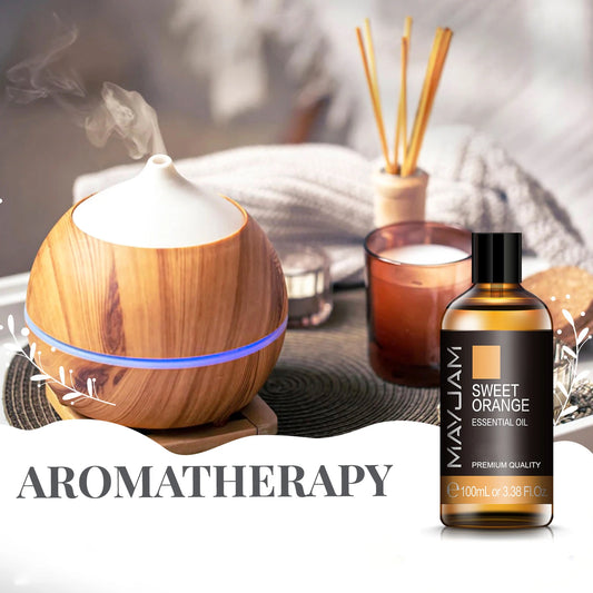 100ml Lavender Essential Oil Pure Natural Essential Oils for Help Sleeping Relaxing Diffuser Aroma Oil Rose Bergamot Ylang Ylang