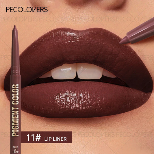 1 Piece Long-Lasting Waterproof Lip Liner Pen - Easy Coloring with Great Color Rendering for Diverse Lip Looks