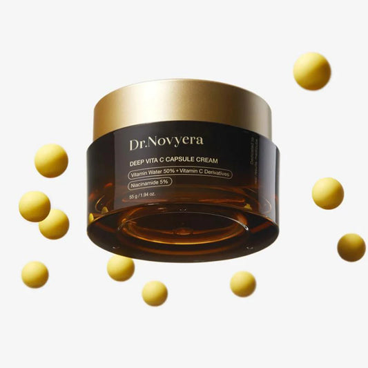 Deep Vita C Capsule Cream Niacinamide Gel Makes Skin Glow Elastic Longlasting Moisturizing Korean Skincare Nourishing Face Cream