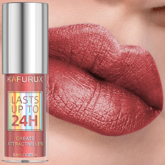 20 Colors Shimmer Glitter Lip Glaze Shiny High Pigment Lip Tints Waterproof Lip Gloss Long Lasting Liquid Lipstick Korean Makeup