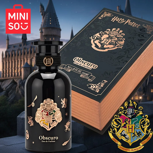 MINISO & HARRY POTTER Unisex Perfume Original Woody Floral Long-Lasting Fragrance Spray For Men Women Gift 50ml Birthday Present