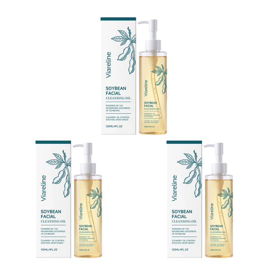 Soybea Makeup Removal Cleansing Oil Gentle Clean Pore Control Skin Exfoliating Non Irritating Brighten Hydrating Facial Cleanser