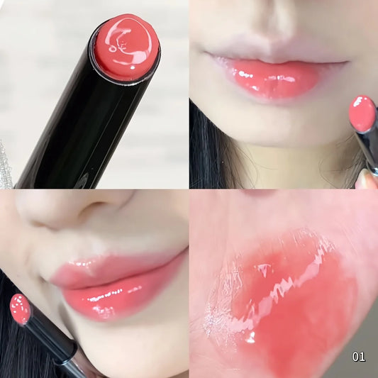 Herorange Glossy Lipstick High Pigmented Non Sticky Transfer Proof Moisturizing Long Lasting Christmas Gift