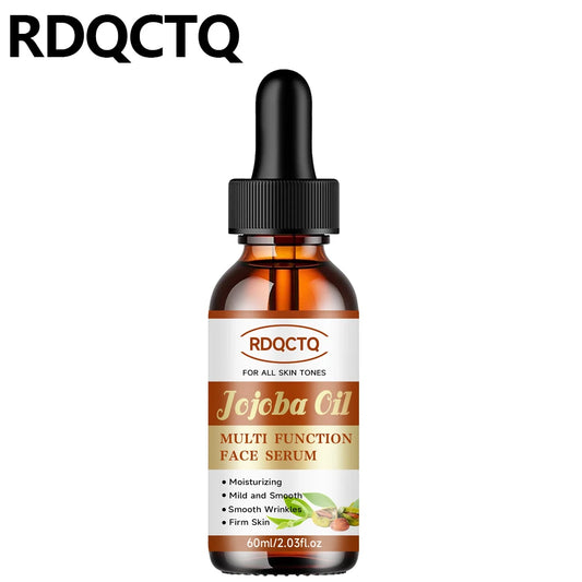 RDQCTQ Jojoba Oil Vitamin E Essential Oil Wrinkles，Brightens and Tightens the Skin, Moisturizes and Reduces Dullness 4In1 Skin