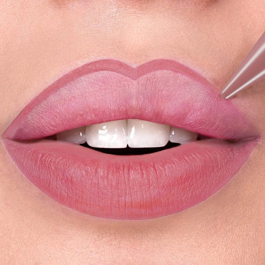 15-Colors Sexy Red Lipstick Pen Waterproof Matte Contour Tint Lipstick Long Lasting Lip Glaze Brown Lipliner Pencil Lip Makeup