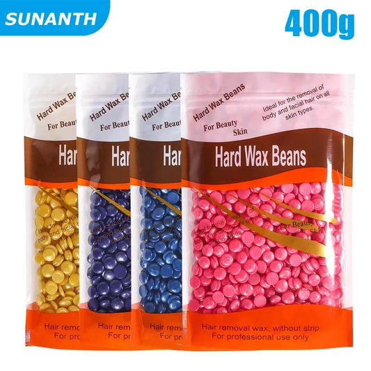 500g/200g/50g Hard Wax Beans for Hair Removal Body European Brazilian Pearl For Wax Warmer Waxing Beans For Wax Heater Machine