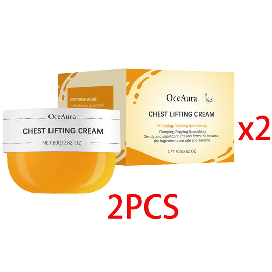 80g Breast Care Cream Lifting Tightening Moisturizing Massage Improves Elasticity Fast Absorbing For Women's Bust Care Hydrating