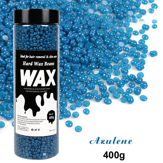 400g Hot Film Waxing Beads Hard Wax Beads For Hair Removal Wax Heater Machine Brazilian Waxing Beans For Wax Warmers Melting Pot
