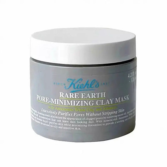Kiehl's Rare Earth Deep Pore Cleansing Masque 125ml+14ml Amazonian White Clay Mask Blackhead Removal Oil Control Pore Minimizing