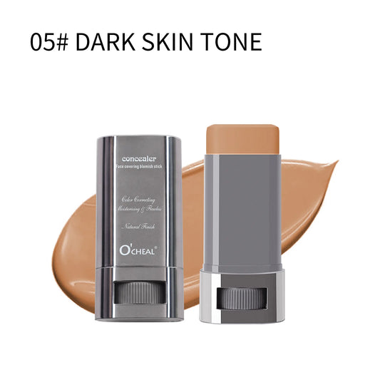 Liquid Concealer Stick - Covers Acne Marks Dark Circles Tattoos & Freckles Full Coverage Foundation Cosmetic for Face