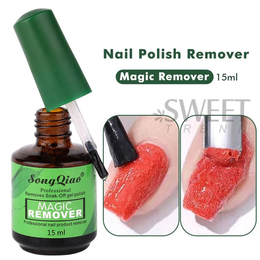 15ml Magic Remover Nail Gel Polish Remover UV Gel Polish Fast Remove Semi Permanent Varnish Polish Manicure Tools Nail Supplies