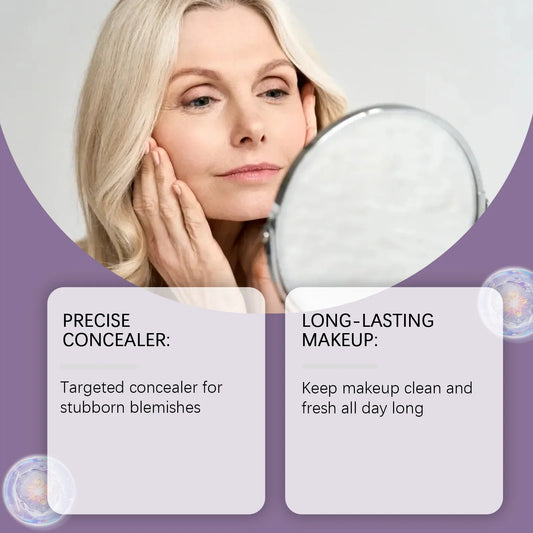 Lightweight Concealer Brightening Long Lasting Covering Blemishes Acne Whitening Oil Control Soft Moisturizing Foundation Cream