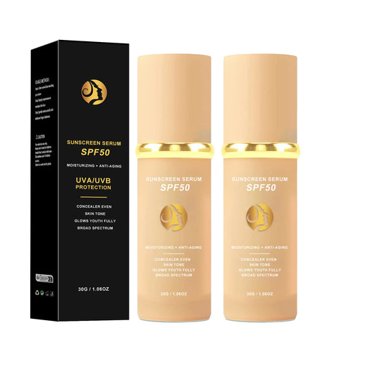 4 in 1 Liquid Foundation Makeup High Full Coverage Concealer Oil-control SPF50 Long Lasting Waterproof Face Foundation Make Up