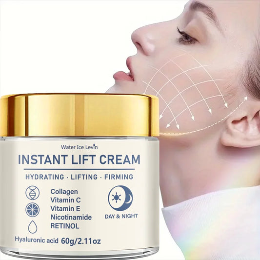Instant Lift Cream Hydrating Lifting Firming Anti Aging Collagen Retinol Day Night Skin Care 60g