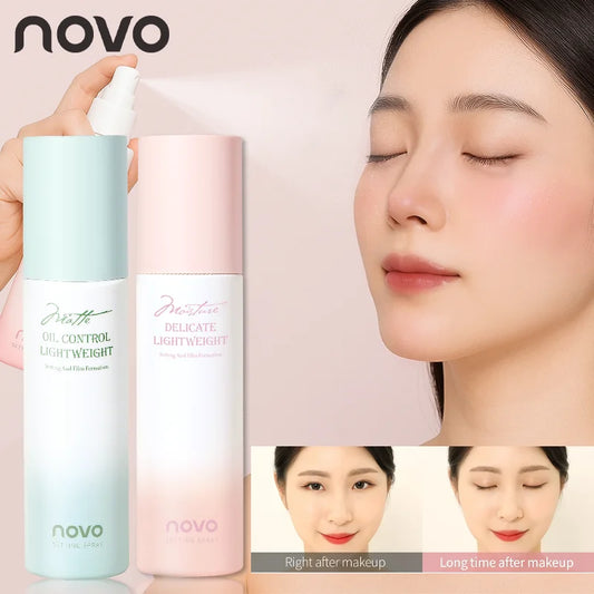 Long-Lasting Makeup Setting Spray-Hyaluronic Acid Niacinamide, Moisturizing, Oil Control, Waterproof & Sweat-Resistant