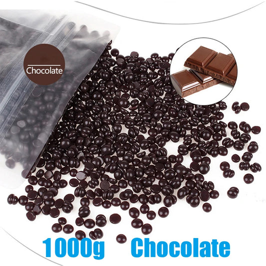 1000g 500g Waxing Wax Beans For Hair Removal Full Body Hot Film Hard Depilatory Wax Beads For Wax Heater Machine Hard Wax Beans