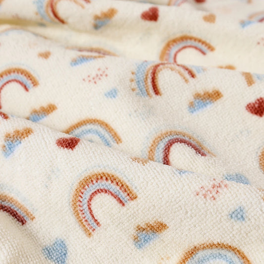 Elinfant 1Pc Children's Beach Towel Pool Swim Bathrobe Kids Hooded Bath Towels Baby Surf Poncho Large Size Cartoon Prints Towel